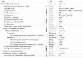 App Transport Security Configuring Info Plist Throws An Error In React Native Stack Overflow