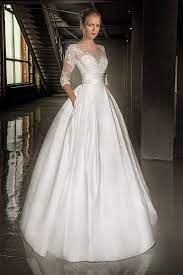 Lace Wedding Dress Long Sleeves Wedding By Autumnsilkbridal Wedding Dresses Wedding Dresses Satin Satin Wedding