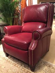 Hancock Moore Red Recliner Accent Chairs For Living Room Red Decor Spring Furniture