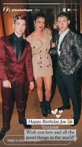 Maybe you would like to learn more about one of these? Priyanka Chopra Shares Adorable Birthday Wish For Brother In Law Joe Jonas Movies News