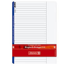 Ganz einfach und kostenlos liniertes papier ausdrucken! Ringbucheinlagen Gunstig Online Kaufen Office Discount