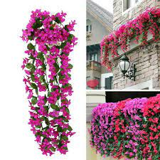 Buy products such as scotts turf builder grass seed dense shade mix at walmart and save. Artificial Violet Hanging Flowers Vines Plants Home Garden Indoor Outdoor Decor Walmart Com Walmart Com