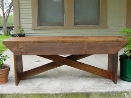 Rustic Wooden Bench For End Of Bed Yahoo Image Search Results Barn Wood Projects Barn Wood Barn Wood Crafts
