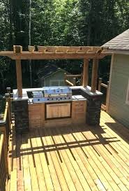 outdoor kitchen ideas on a budget