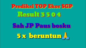 Prediksi Top Ekor Sgp 12 Nov 2020 Youtube