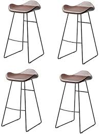 Congming Nordic Style Bar Chair Home Kitchen Dining Chair Creative Bar High Stool 2 3 4 Set Kitchen Bar C Outdoor Bar Stools Bar Table And Stools Indoor Chairs