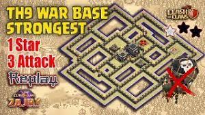 Try it out in the attack simulator, see previous attacks or modify it with the base builder. 1 Bintang 3 Kali Serangan Bukti Replay Th9 War Base Terkuat Clash Of Clans Youtube