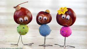 Par analogie, marron d'inde, fruit du marronnier d'inde. 5 Idees Diy Originales A Faire Avec Des Marrons M6 Deco Fr