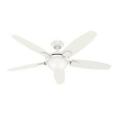 After the list, we've completed succinct but informative reviews for each. Hunter Fans 59477 Contempo Ceiling Fan With Light Kit And Remote Control In Traditional Style 54 Inches Wide By 13 4 Inches High