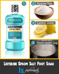 7 Listerine Foot Soak Recipes For Baby Soft Feet Listerine Foot Soak Listerine Feet Foot Soak Recipe