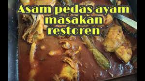 Cari tahu resepnya di sini! Asam Pedas Ayam Youtube
