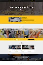 Cabsgo Responsive Html Website Template 68260 Website Template Html Website Templates Templates