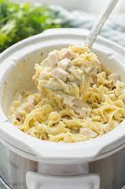 Crockpot Chicken And Noodles Recipe Video The Recipe Rebel