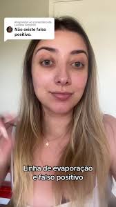 Diferença entre Linha de Evaporação e Teste Positivo