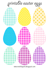 Open any of the printable files above by clicking the image or the link below the image. Free Printable Cheerfully Colored Easter Eggs Ausdruckbare Ostereier Freebie Easter Printables Free Easter Printables Easter Egg Printable