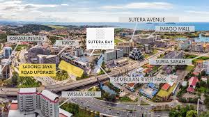 Generally referred to as kk , it is located on the west coast of sabah within the west coast division. The New Sadong Jaya Sutera Bay