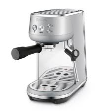Breville bes500bss bambino plus espresso machine, brushed stainless steel includes frothing pitcher, demi spoon and set of espresso cup and saucer bundle $508.79 avg. Breville Bes450bss The Bambino At The Good Guys