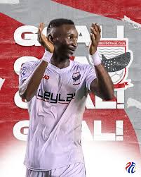 Abou Sy opens the gates! 🔓 Dynamic Herb Cebu FC scores the first goal!  Will Maharlika Taguig FC rise to the challenge? Watch it all LIVE