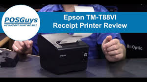 Improper handling may lead to fire or electric shock. Epson Tm T88vi Receipt Printer Review Youtube