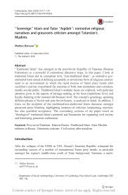 Think free bets sound too good to be true? Pdf Sovereign Islam And Tatar Aqidah Normative Religious Narratives And Grassroots Criticism Amongst Tatarstan S Muslims