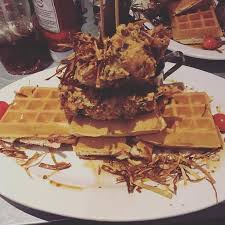 All of the food is fresh from the farm. Chicken And Waffles Picture Of Hash House A Go Go Montville Tripadvisor