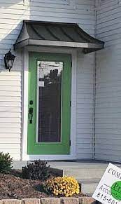 The Black Metal Juliet Door Awning In Chicago Il Door Awnings Awning Over Door House Awnings