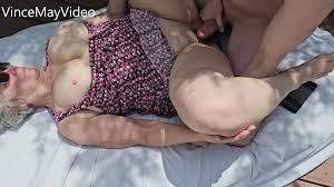 Vince May & Granny Natural Tits, Doggystyle, Amateur, Granny, Straight,  Cumshot, Gilf, Older, Mature, Big Ass,
