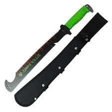 Мачете boker chainsaw backup machete bk02ry690, рукоять резина/пласт., черн. Zombie Blade Hacksaw Machete Zombie Killer Otakuninjahero Com