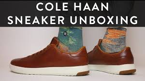 The largest database of cole haan sneakers for men and women with more than 35 styles. Cole Haan Grandpro Tennis Leather Sneaker Unboxing On Feet The New Collections Llomotes Youtube