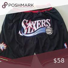 Shop for philadelphia 76ers shorts, swingman shorts, basketball shorts, and more at the official philadelphia 76ers shop. New Just Don Philadelphia 76ers Basketball Shorts New Just Don Philadelphia 76ers Basketball Shorts Nba Shorts Basketball Shorts Nba Shirts Philadelphia 76ers