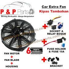 Check spelling or type a new query. Car Extra Fan 10 Inch 12 Inci 12v For Cooling Air Cond Condensor High Speed Fan Motor Bosch Relay Holder Fuse Fuse Holder Proton Perodua Parts
