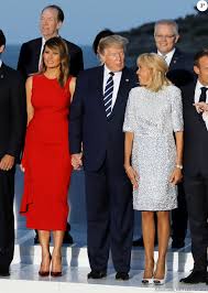 Последние твиты от donald trump jr. Le President Americain Donald Trump Avec Sa Femme Melania Trump Et La Premiere Dame Brigitte Macron Les Dirigeants Du G7 Et Leurs Invites Posent Pour Une Phot Purepeople