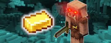 An iron pickaxe (or higher) is required to break gold ore. Minecraft Bringt 2 Neue Spezies Eine Davon Will Euer Gold