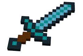 Minecraft Diamond Sword Minecraft Diamond Sword Lego Creations Perler Bead Patterns