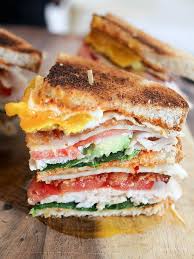 Today S Sandwich California Club With Chipotle Mayo Homemade From Away Sandwiches Yummy Food Creative Sandwich Recipes