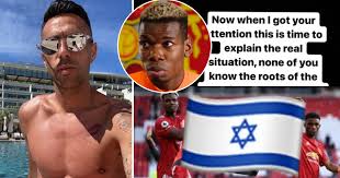 Paul pogba latest breaking news, pictures, photos and video news. Psv Star Zahavi Covers Palestine Flag Pogba And Amad Had With Israel Emoji Thanks United Players For Support