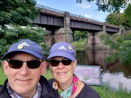 The Penwortham Pavement Plodders out to put smiles