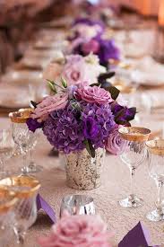 Lavender weddings, elegant wedding ideas, cocktail table décor, wedding centerpieces, wedding centerpiece ideas, lavender. 39 Lavender Wedding Decor Ideas You Ll Love Wedding Forward Wedding Table Centerpieces Purple Wedding Centerpieces Wedding Flower Decorations