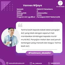 Surat pusat prestasi nasional kementerian pendidikan dan kebudayaan. Alc Indonesia We Create Medalists