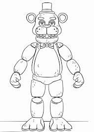Five Nights At Freddys Coloring Page Beautiful Fnaf Printable Coloring Pages To Print Fnaf Coloring Pages Free Printable Coloring Free Printable Coloring Pages