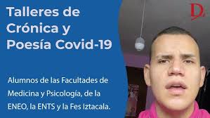 Abel Luna García, Proyecto de talleres de crónica y poesía Covid-19