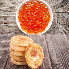 See more ideas about salmon roe, food, japanese food. Wild Salmon Eggs And Fresh Blinis Assortment Olsen