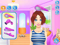 Carol S Haircut Salon Game Play Online At Y8 Com