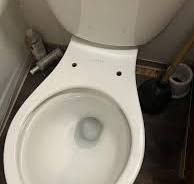 Just installed a new toilet 5 min ago, when I try to flush ...
