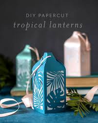Download Tropical Paper Lanterns Diy Template Tutorial Lia Griffith