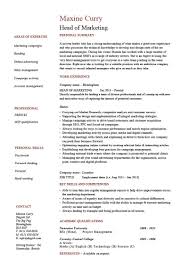 Create a professional curriculum vitae in a few clicks. Head Of Marketing Resume Example Cv Template Director Manager Digital You Can Get The Fully Editabl Marketing Resume Project Manager Resume Resume Skills