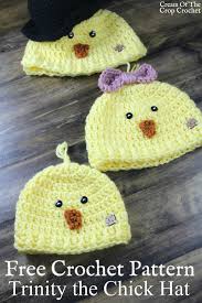 Do you need amazing and free crochet hat patterns? Trinity The Chick Hat Crochet Pattern Cream Of The Crop Crochet Cream Of The Crop Crochet