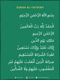 Al fatihah termasuk surat pendek, namun kandungan yang ada di dalamnya begitu luar biasa. Surah Al Fatihah Rumi Dan Jawi