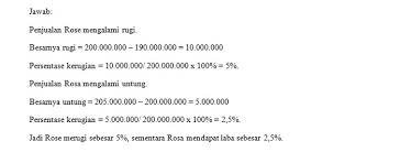 (snmptn 2012) dedy dan ambar mendaftar sebagai peserta asuransi dengan besar premi sama. 40 Contoh Soal Aritmatika Sosial Cara Cepat Mengerjakannya 2021