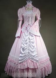 With a wide selection of skirts, dresses, and accessories, you�ll find everything victorian right here! Pink And White Victorian Style Dress Victorian